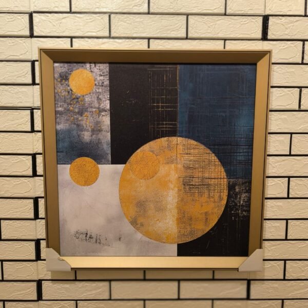 Abstract Modern Art 26"X26" Aluminium Frame Canvas Painting