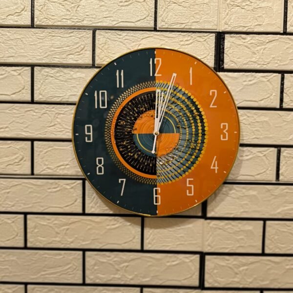 Golden Ring 18"X18" Crystal Watch